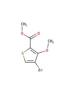 Astatech METHYL 4-BROMO-3-METHOXYTHIOPHENE-2-CARBOXYLATE, 95.00% Purity, 0.25G